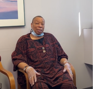 woman in chair